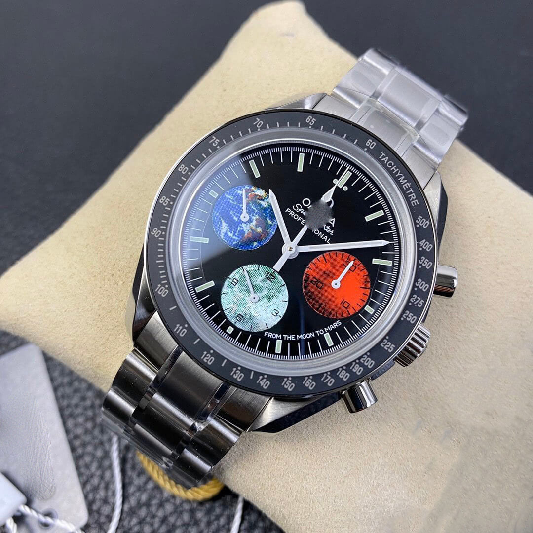 OMEGA SPEEDMASTER 3577.50.00 OM FACTORY BLACK BEZEL
