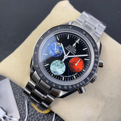 OMEGA SPEEDMASTER 3577.50.00 OM FACTORY BLACK BEZEL