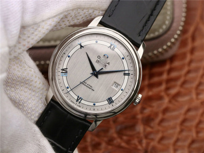 OMEGA DE VILLE 424.13.40.20.02.003 MKS FACTORY BLACK STRAP