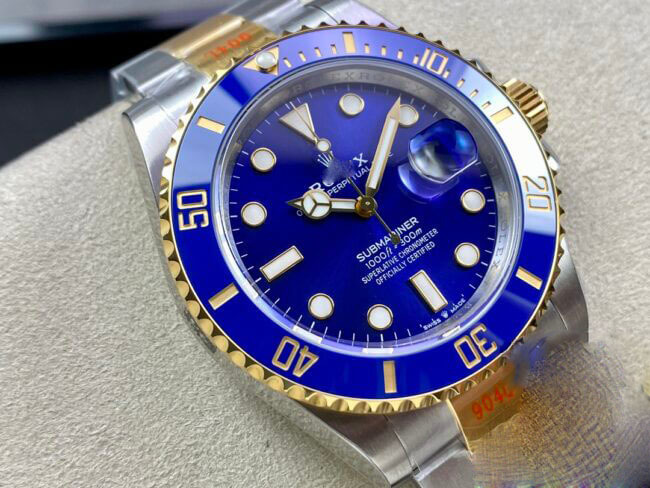 ROLEX SUBMARINER M126613LB-0002 41MM VS FACTORY STAINLESS STEEL STRAP