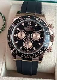 Rolex Daytona Rose Gold 116515LN Oyster Flex Black Dial 40MM