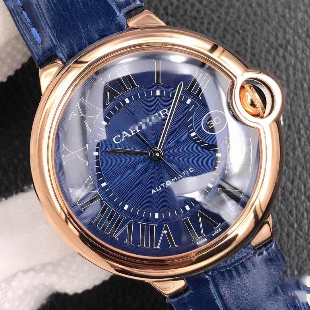 BALLON BLEU DE CARTIER 42MM WGBB0036 V6 FACTORY BLUE STRAP