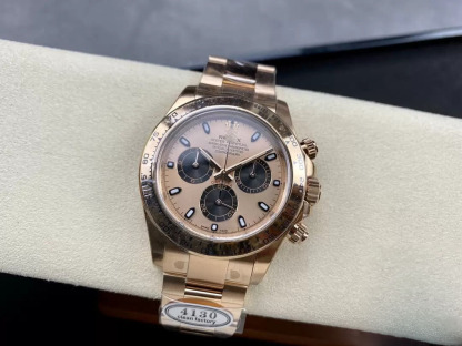 ROLEX COSMOGRAPH DAYTONA M116505-0009 CLEAN FACTORY GOLD STRAP