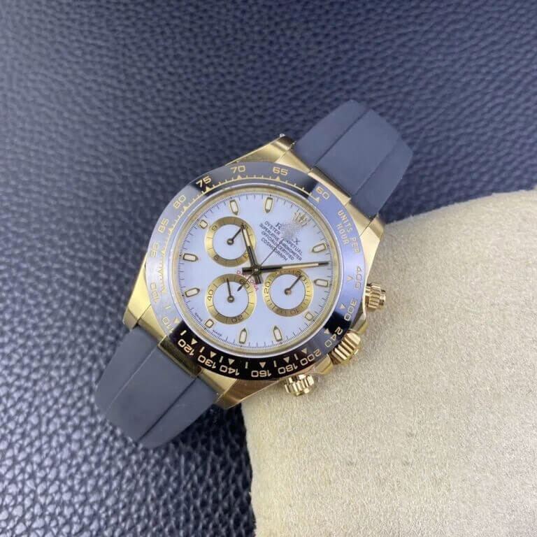 ROLEX COSMOGRAPH DAYTONA M116518LN-0041 CLEAN FACTORY BLACK STRAP