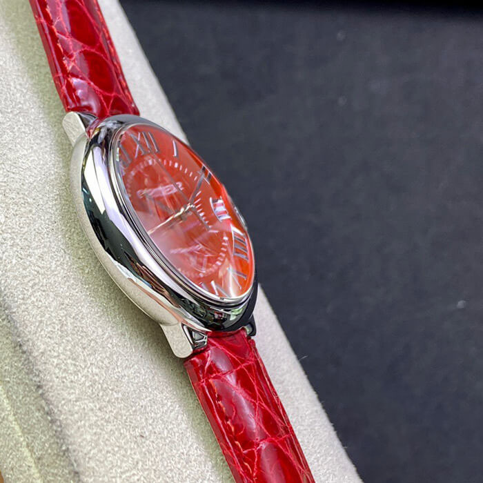 BALLON BLEU DE CARTIER 36MM 3K FACTORY RED STRAP