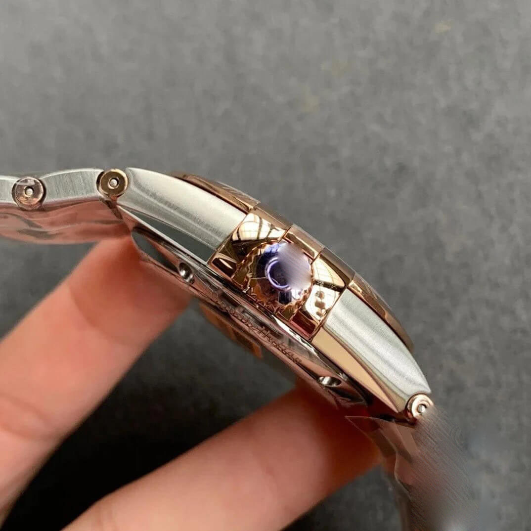 OMEGA CONSTELLATION 123.20.38.21.03.001 VS FACTORY TITANIUM CASE