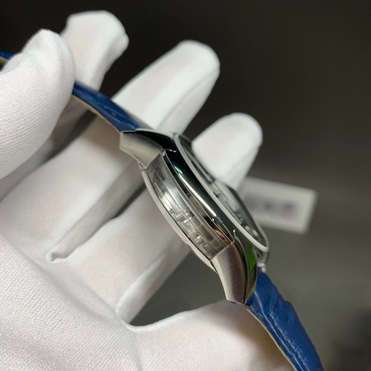 OMEGA DE VILLE 433.33.41.21.03.001 VS FACTORY BLUE STRAP