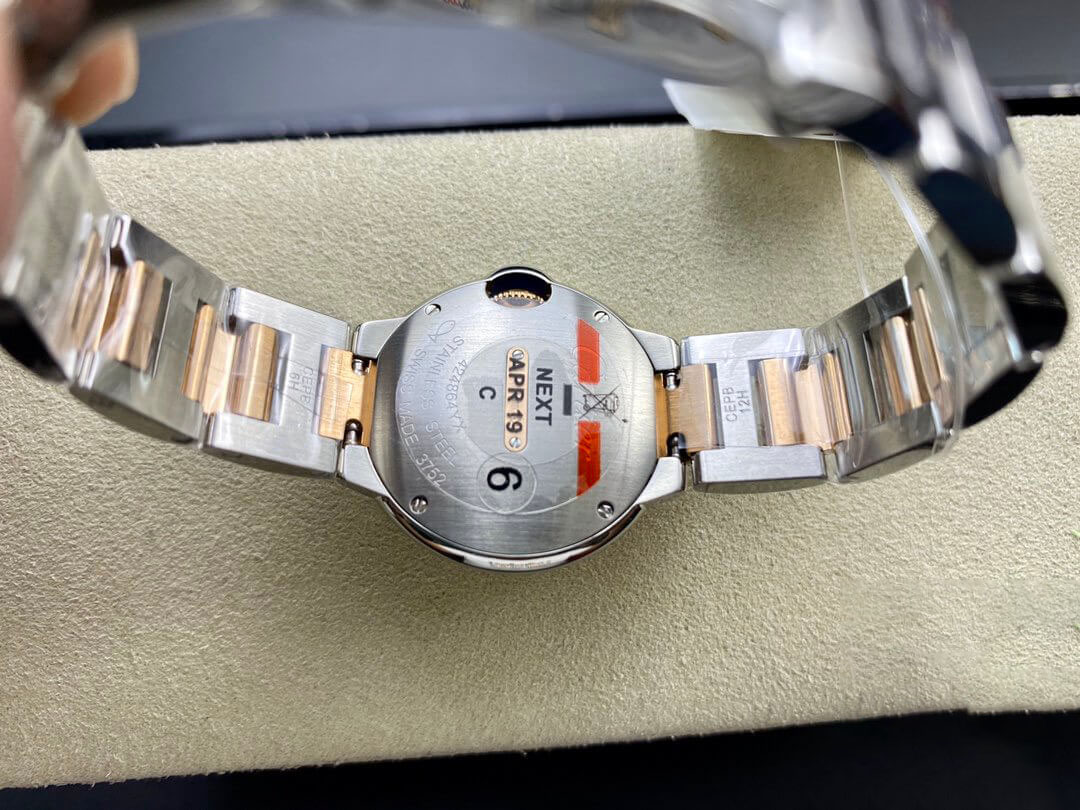 BALLON BLEU DE CARTIER 28MM W3BB0005 V6 FACTORY WHITE DIAL