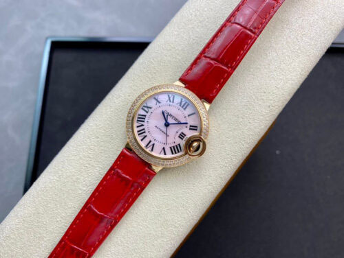 BALLON BLEU DE CARTIER 33MM WJBB0033 3K FACTORY LEATHER STRAP
