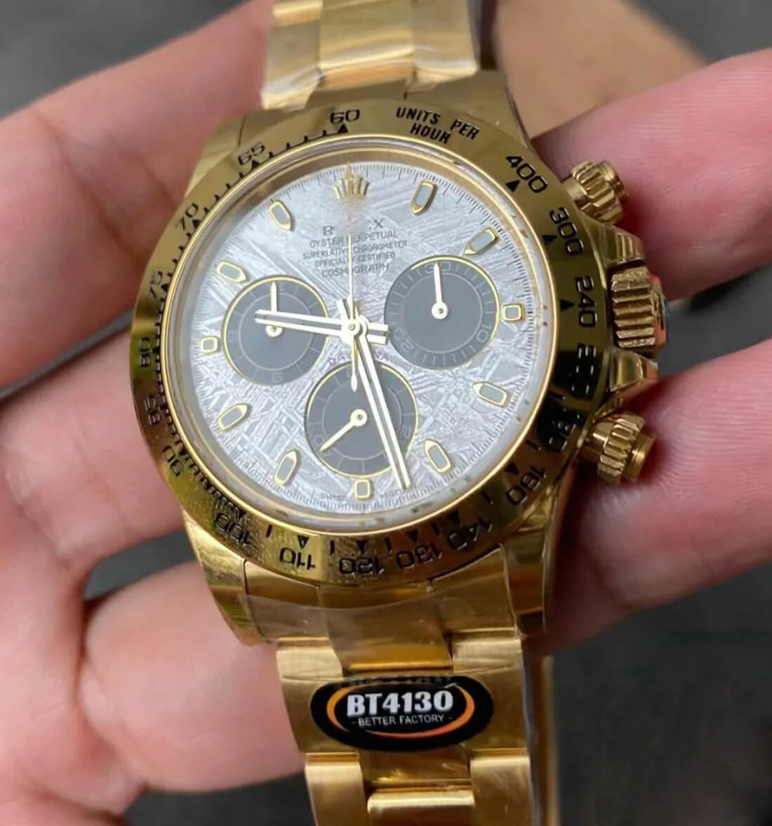 ROLEX DAYTONA M116508-0015 BT FACTORY WHITE DIAL