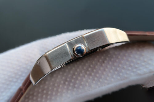 CARTIER SANTOS WH100651 V6 FACTORY BROWN STRAP