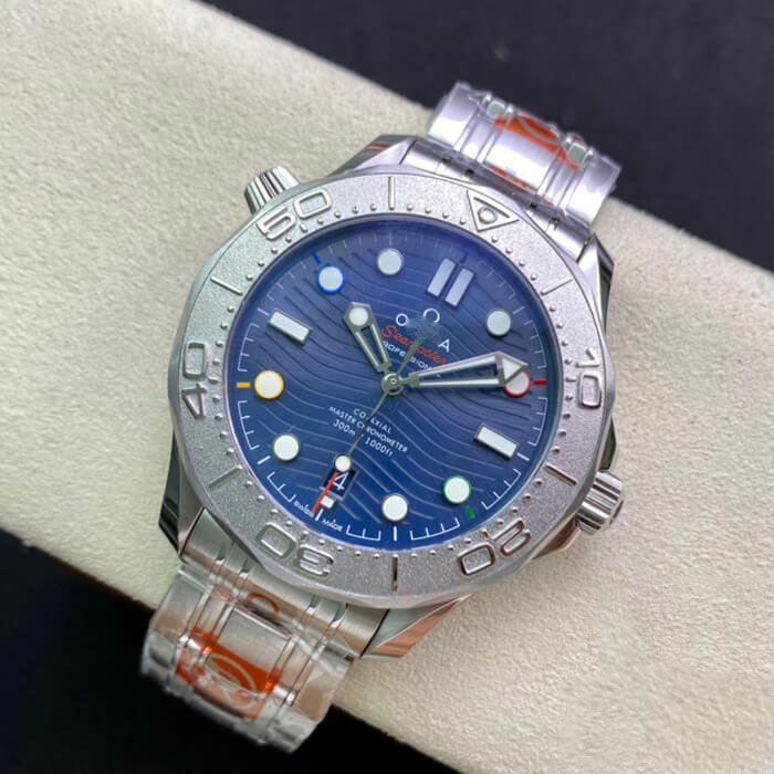 OMEGA SEAMASTER DIVER 300M 522.30.42.20.03.001 OR FACTORY STAINLESS STEEL STRAP