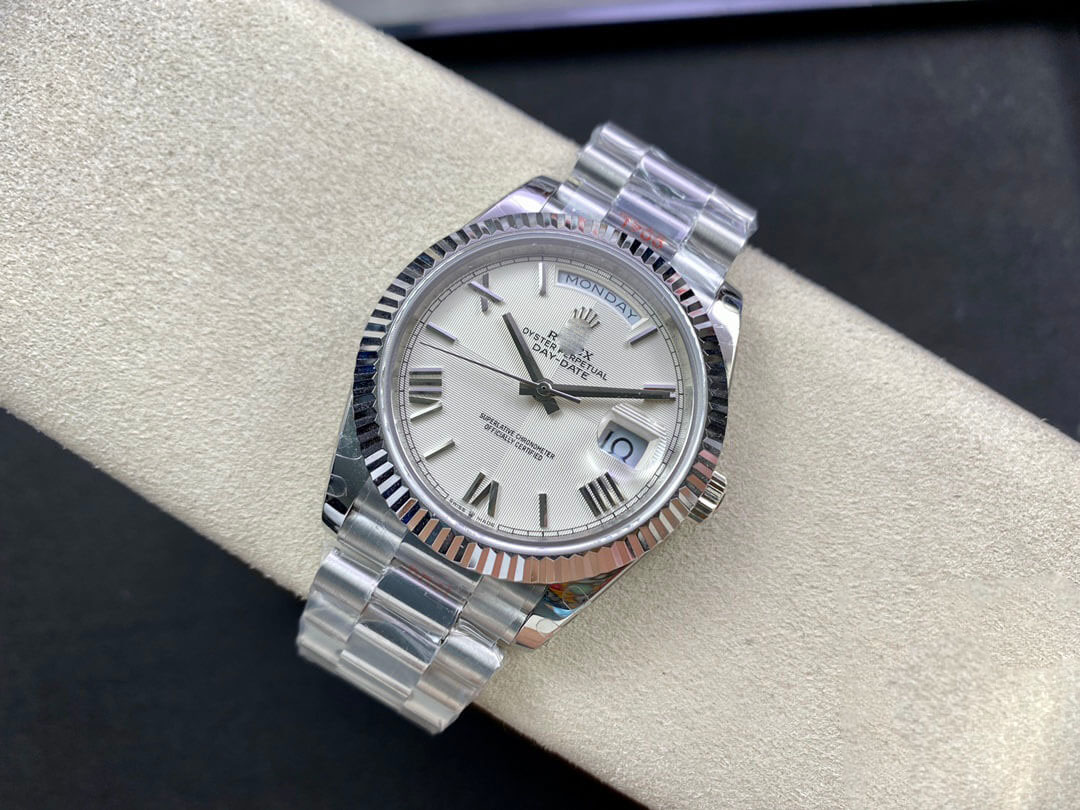 ROLEX DAY DATE 228239-83419 EW FACTORY STAINLESS STEEL STRAP