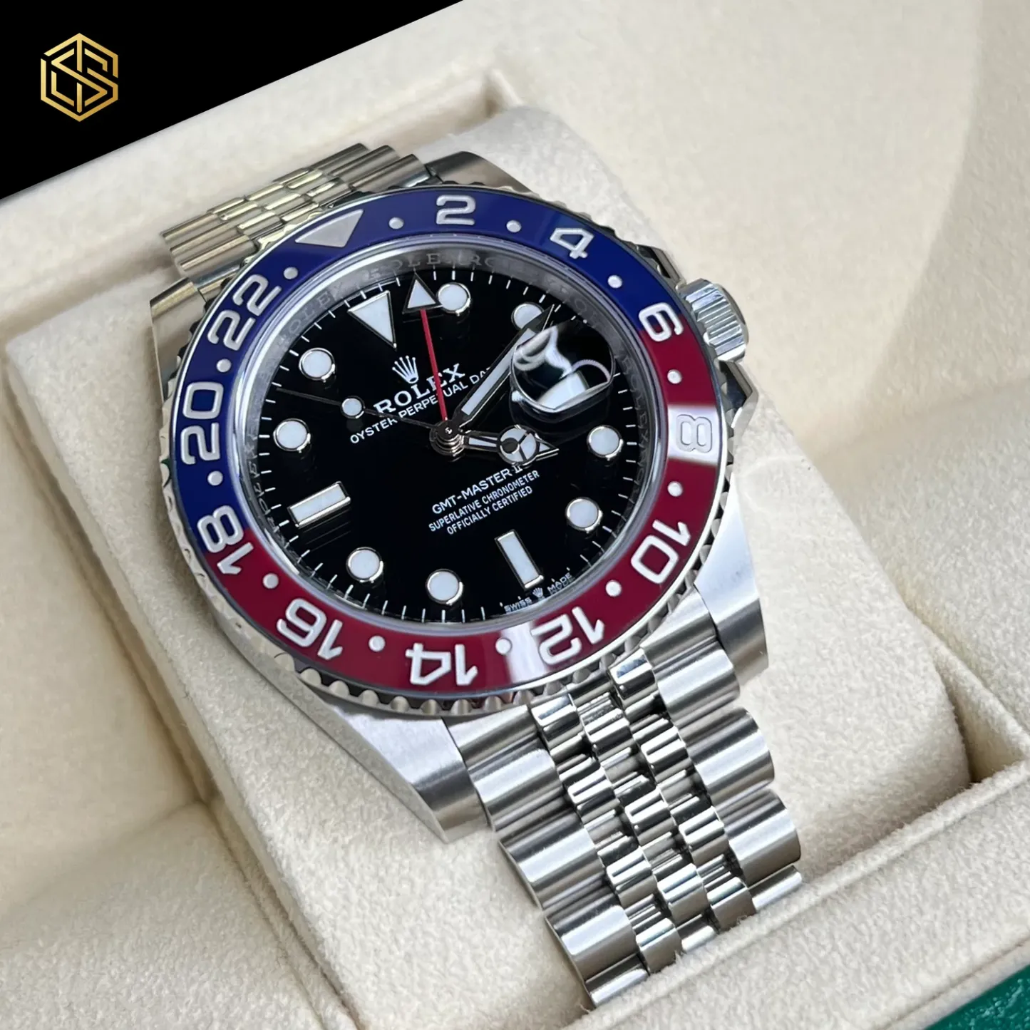Rolex GMT-Master II 126710BLRO Pepsi Jubilee 