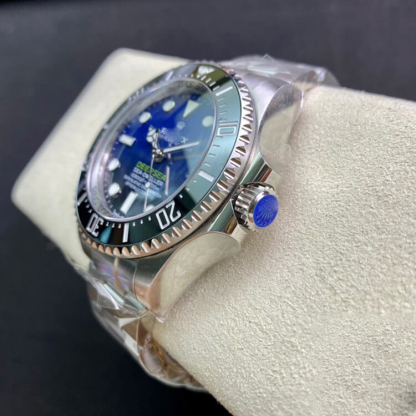 ROLEX DEEPSEA 116660 D-BLUE AR FACTORY STAINLESS STEEL 904L BLUE GRADIENT