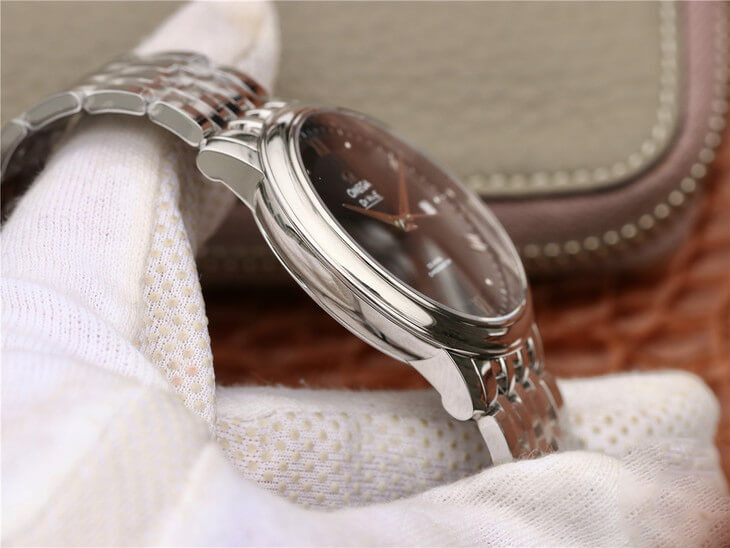 OMEGA DE VILLE 424.10.40.20.06.001 MKS FACTORY BLACK DIAL