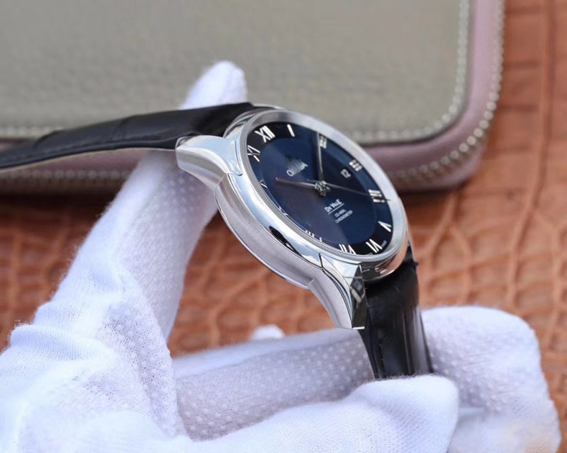 OMEGA DE VILLE 431.13.41.21.03.001 VS FACTORY BLUE DIAL