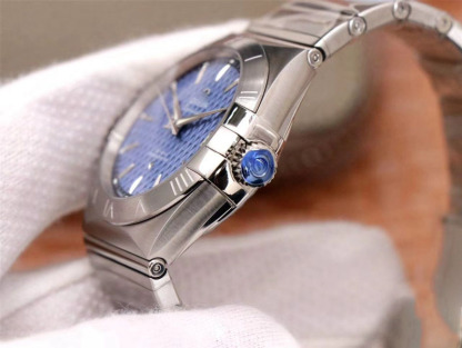 OMEGA CONSTELLATION CO-AXIAL 38MM 123.10.38.21.03.001 VS FACTORY BLUE DIAL