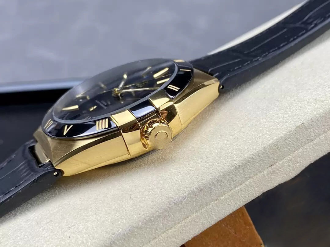 SBF OMEGA CONSTELLATION 131.63.41.21.01.001 VS FACTORY LEATHER STRAP