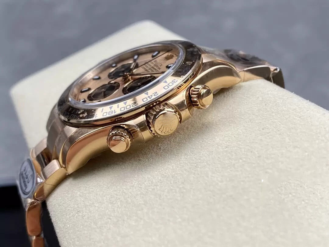 ROLEX COSMOGRAPH DAYTONA M116505-0009 CLEAN FACTORY GOLD STRAP