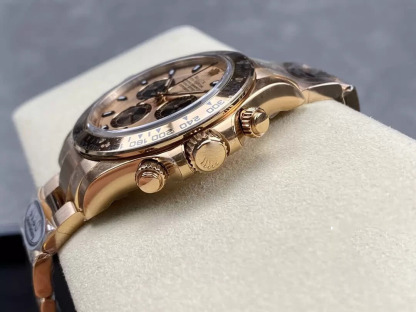ROLEX COSMOGRAPH DAYTONA M116505-0009 CLEAN FACTORY GOLD STRAP