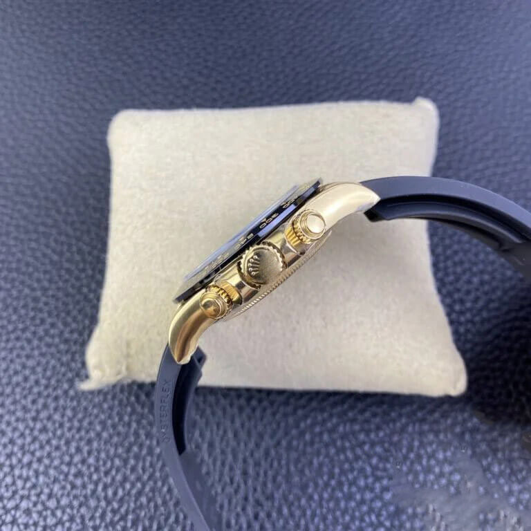 ROLEX COSMOGRAPH DAYTONA M116518LN-0041 CLEAN FACTORY BLACK STRAP