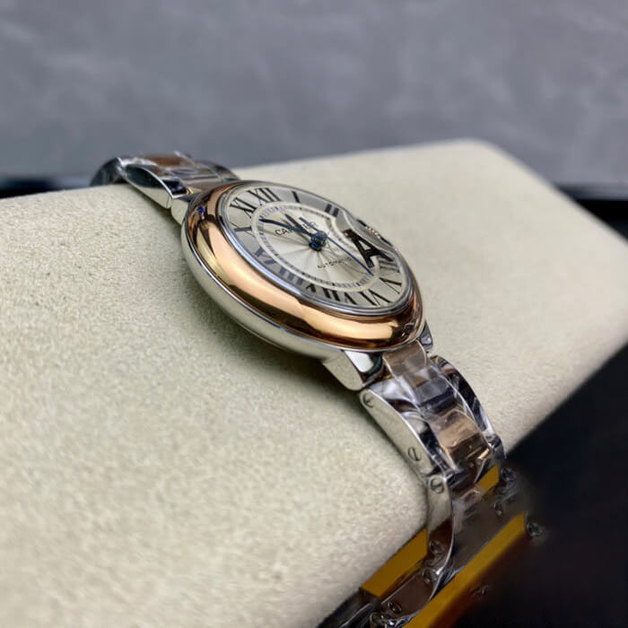 BALLON BLEU DE CARTIER W2BB0023 33MM V6 FACTORY SILVER STRAP