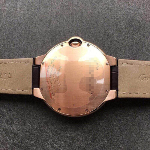 BALLON BLEU DE CARTIER W6920037 V6 FACTORY BROWN STRAP