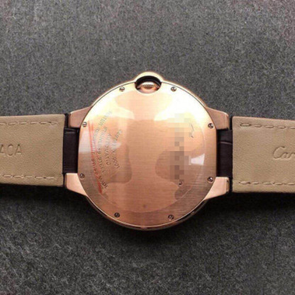 BALLON BLEU DE CARTIER W6920037 V6 FACTORY BROWN STRAP
