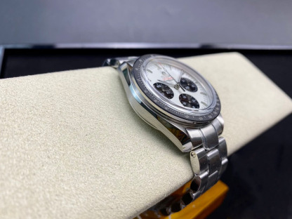 OMEGA SPEEDMASTER 42MM OM FACTORY STAINLESS STEEL STRAP