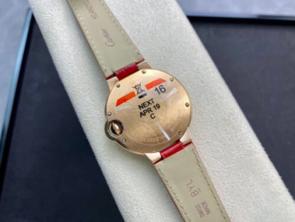 BALLON BLEU DE CARTIER 33MM WJBB0033 3K FACTORY LEATHER STRAP