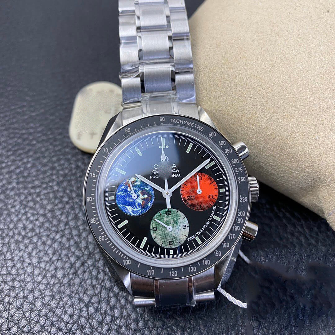 OMEGA SPEEDMASTER 3577.50.00 OM FACTORY BLACK BEZEL