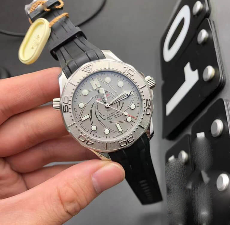 OMEGA SEAMASTER 300M 42MM VS FACTORY GREY STRAP