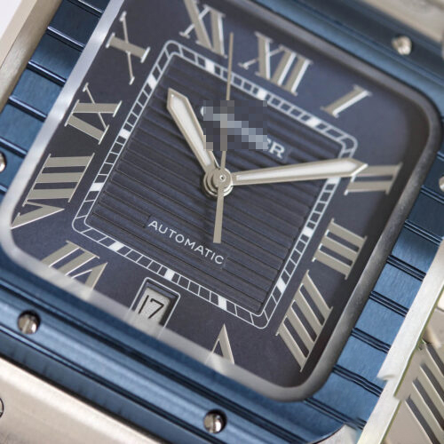 CARTIER SANTOS GF FACTORY BLUE BEZEL