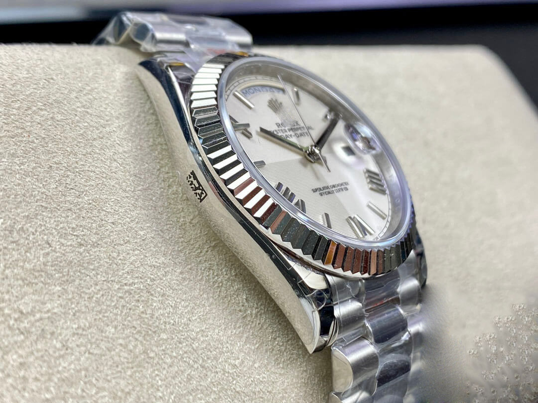 ROLEX DAY DATE 228239-83419 EW FACTORY STAINLESS STEEL STRAP