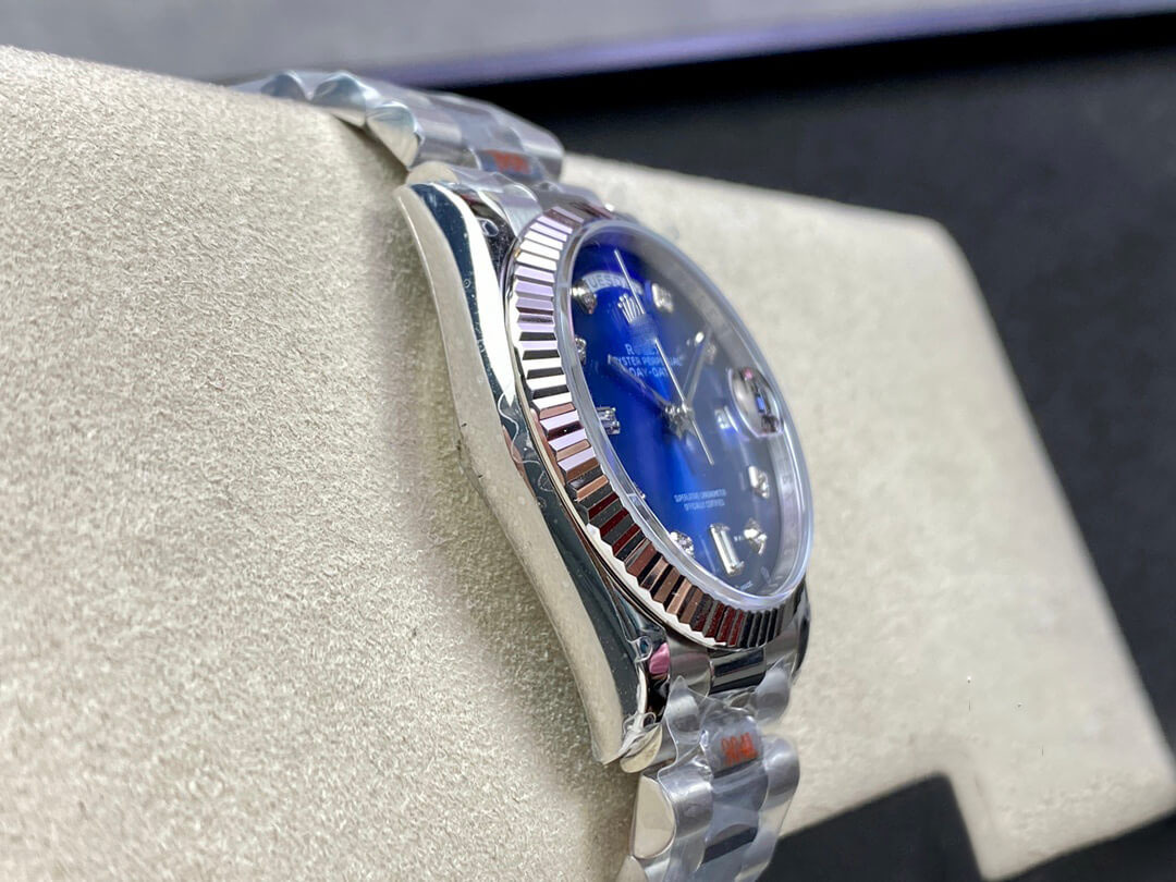 ROLEX DAY DATE M128239-0023 36MM GM FACTORY BLUE DIAL