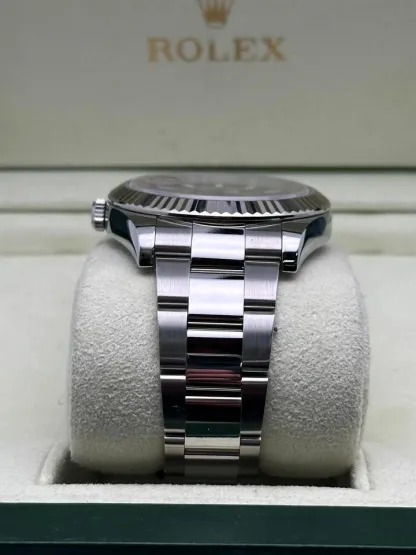 Rolex Datejust 126334 Silver Jubilee Bracelet with Silver Bezel