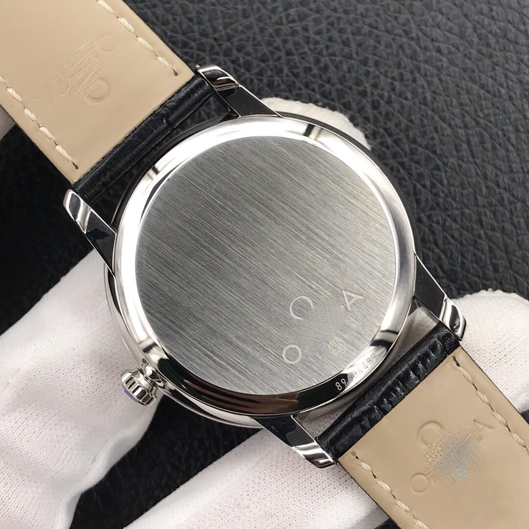 OMEGA DE VILLE 424.13.40.21.01.001 ZF FACTORY BLACK STRAP