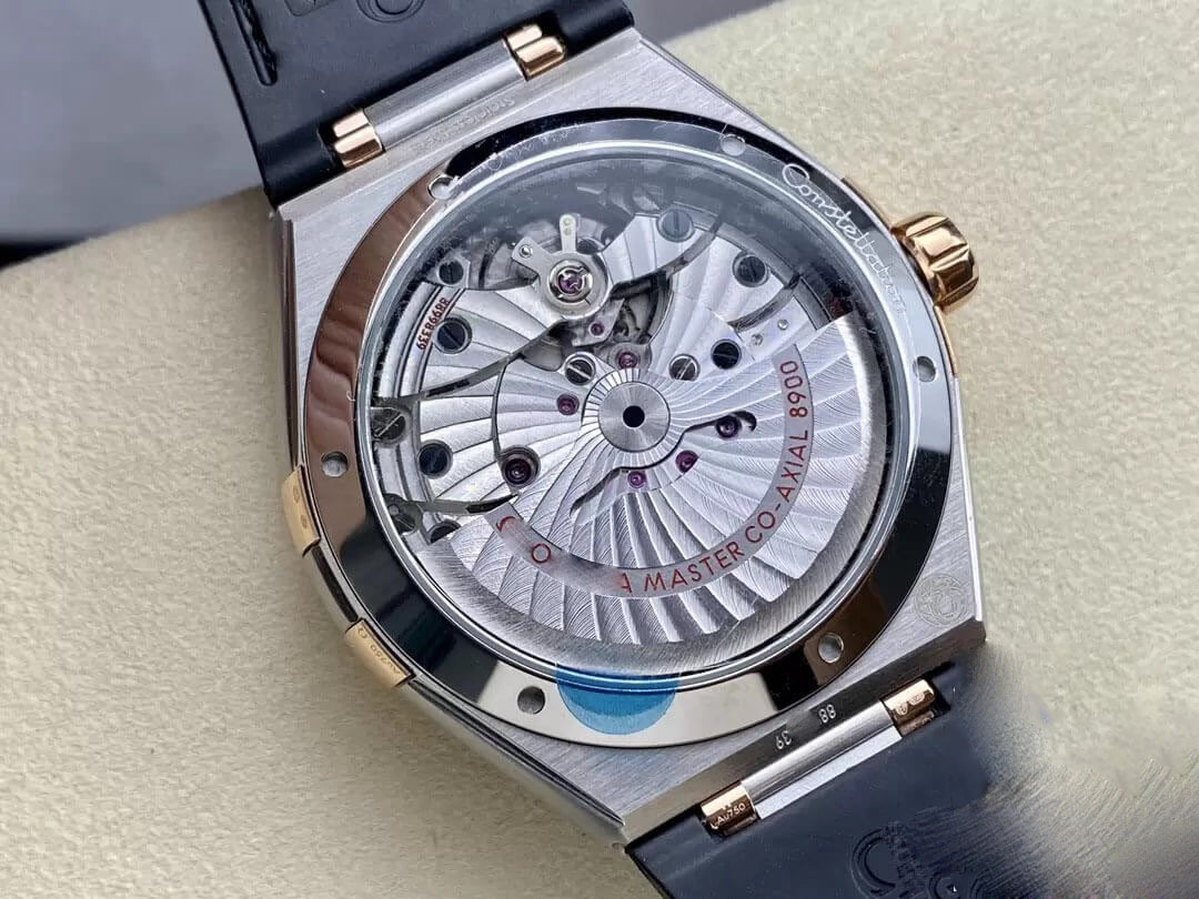 SBF OMEGA CONSTELLATION 131.23.41.21.06.001 VS FACTORY BLACK BEZEL