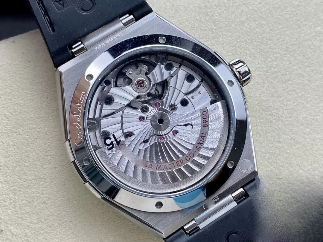 SBF OMEGA CONSTELLATION 131.12.41.21.06.001 VS FACTORY LEATHER STRAP