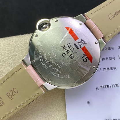 BALLON BLEU DE CARTIER 36MM WSBB0007 3K FACTORY PINK DIAL
