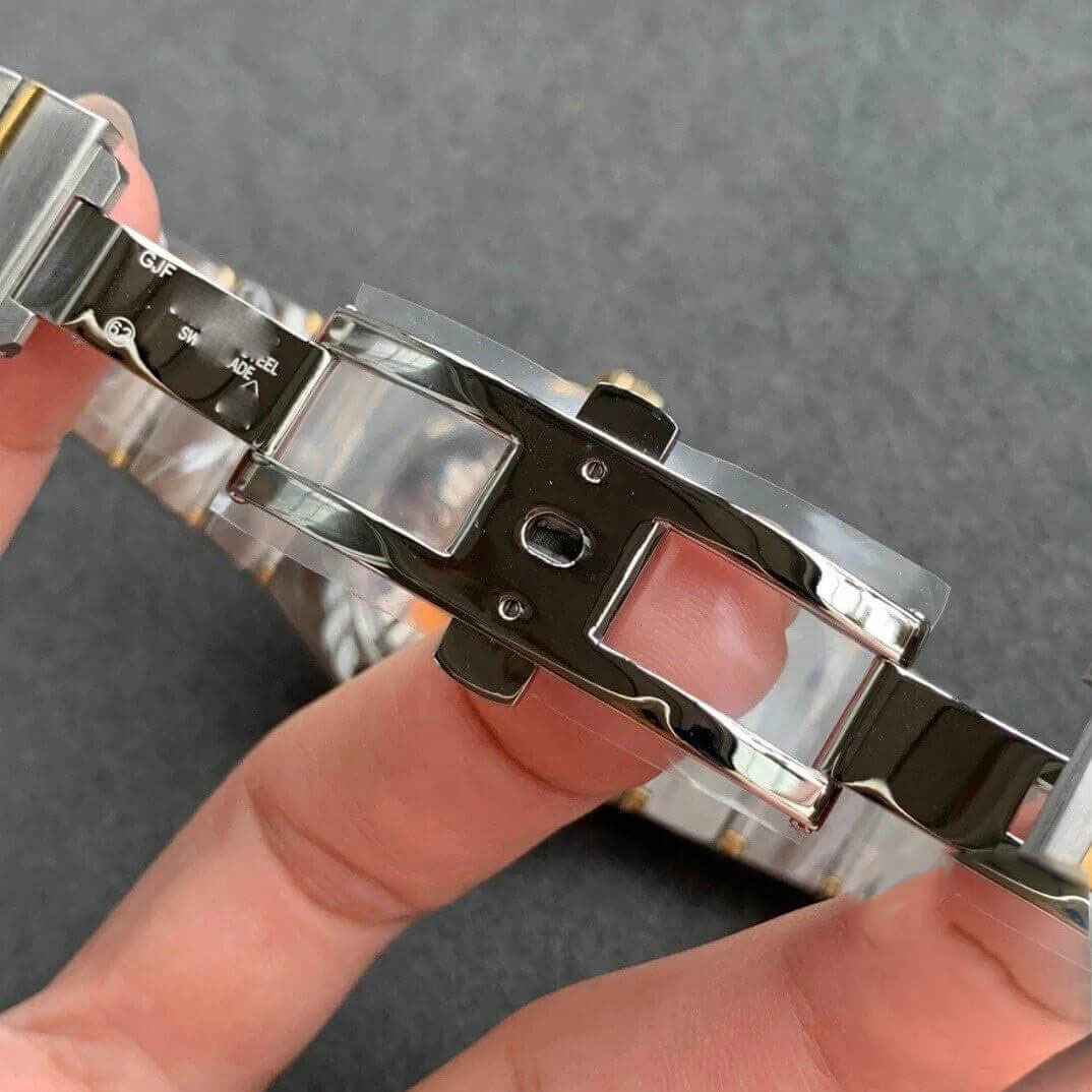 OMEGA CONSTELLATION 123.20.38.21.02.006 VS FACTORY GOLD BEZEL