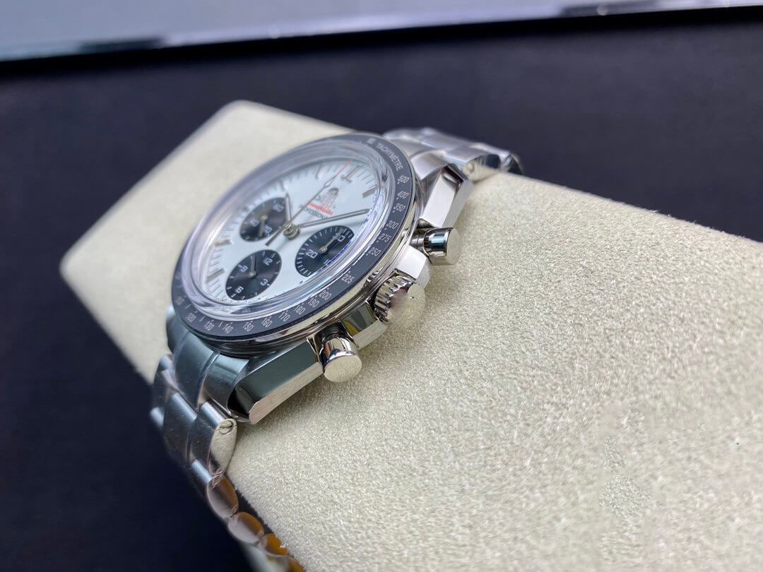 OMEGA SPEEDMASTER 42MM OM FACTORY STAINLESS STEEL STRAP