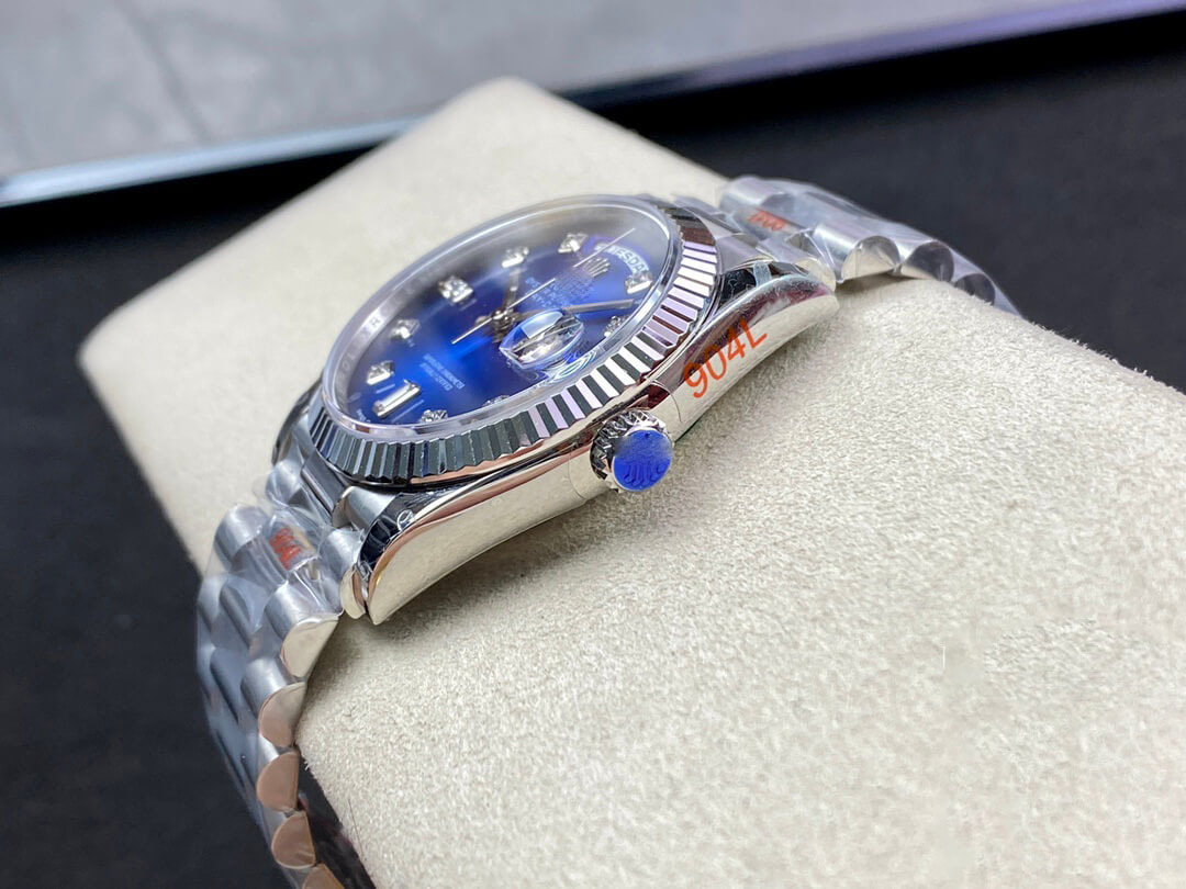 ROLEX DAY DATE M128239-0023 36MM GM FACTORY BLUE DIAL