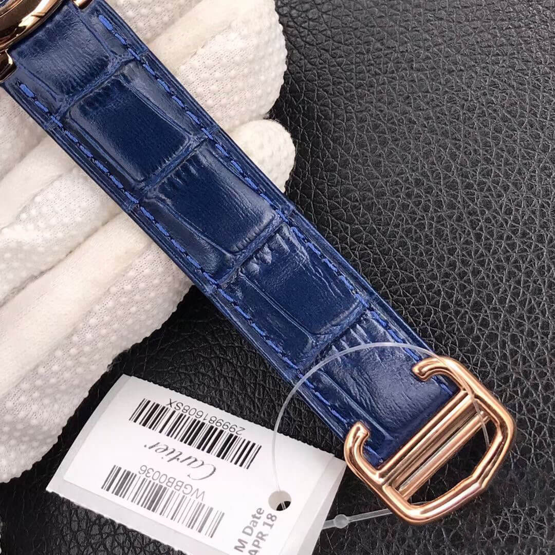 BALLON BLEU DE CARTIER 42MM WGBB0036 V6 FACTORY BLUE STRAP