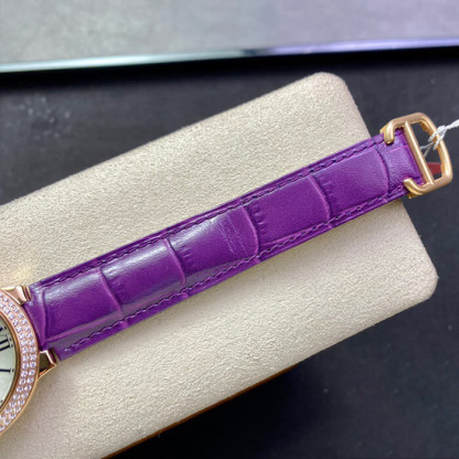 BALLON BLEU DE CARTIER 36MM WJBB0009 3K FACTORY PURPLE STRAP