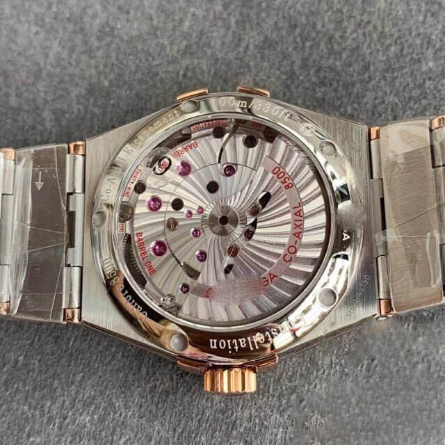 OMEGA CONSTELLATION 123.20.38.21.52.001 VS FACTORY DIAMOND-SET DIAL