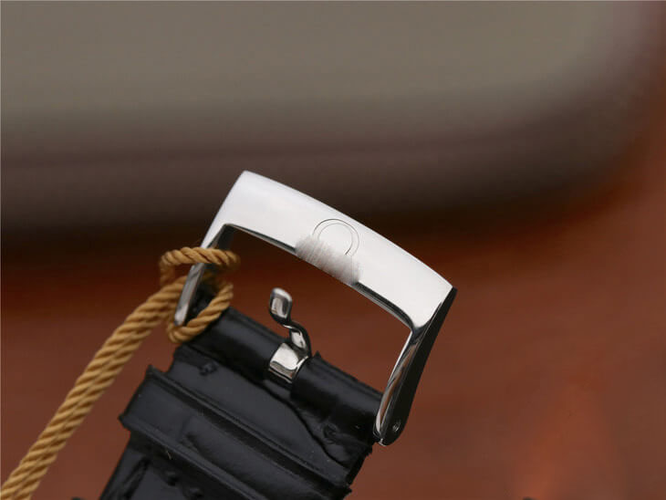 OMEGA DE VILLE 424.13.40.20.02.003 MKS FACTORY BLACK STRAP