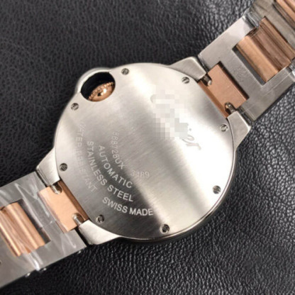 BALLON BLEU DE CARTIER 33MM V6 FACTORY STAINLESS STEEL BEZEL