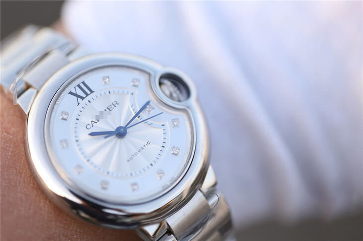 BALLON BLEU DE CARTIER WE902074 V6 FACTORY STAINLESS STEEL STRAP